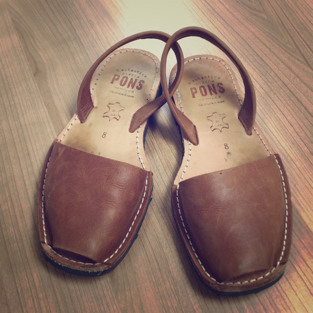 Classic Brown Pons Avarcas